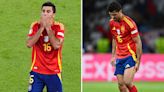 England in Euro 2024 final boost as distraught Spain star goes off injured