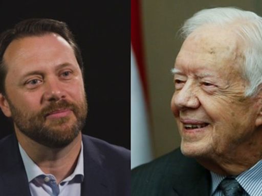 Jimmy Carter's grandson speaks on his health, the president's plan to vote for Kamala Harris