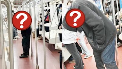 西安地鐵驚現黑衣怪人 「頸部歪折如喪屍」嚇壞乘客 被警方帶走