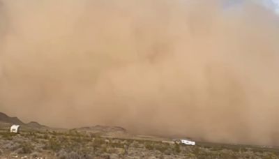 HOLY HABOOB! Huge dust storm rolls across northwest Arizona