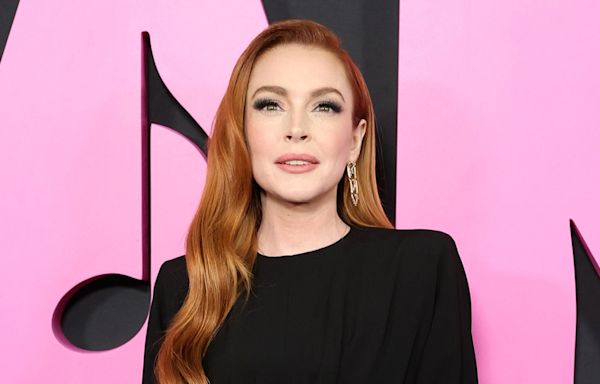 Lindsay Lohan Rings in 38th Birthday With Messages From 'Parent Trap' Dad Dennis Quaid and Ayesha Curry