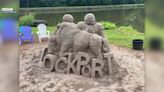 'Very upset': Lockport Mayor voices frustration over destruction of marina sand sculpture