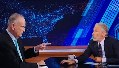 Bill O'Reilly returns to spar with Jon Stewart on 'The Daily Show' after a decade