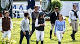 Sira Martínez y Cayetano Martínez de Irujo, protagonistas en la inauguración de la cita mundial de la hípica en Madrid