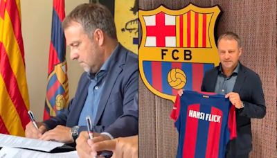 It's Official! Hansi Flick Succeeds Xavi As FC Barcelona Manager Till June 2026