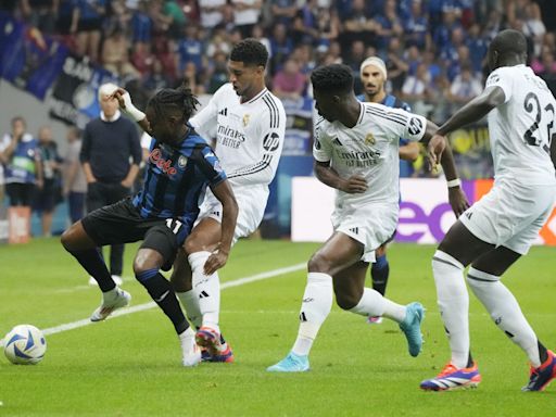 Real Madrid vs. Atalanta, en vivo, por la Supercopa de Europa