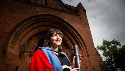 Chvrches star Mayberry and World Cup-winning footballer awarded honorary degrees