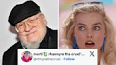 George R.R. Martin Dressed Up To Go See "Barbie," And Fans Are Kinda Obsessed