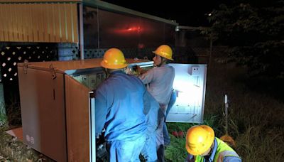 桃市大溪、復興無預警停電影響5875戶 已全部復電