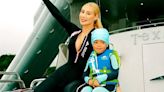 Iggy Azalea and Son Onyx, 3, Smile in Rare Photo Together Before Going Snorkeling in the Ocean