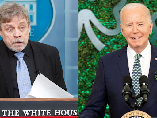'Star Wars' Mark Hamill Says Joe Biden Is 'The Exact President We Need' After Oval Office Visit