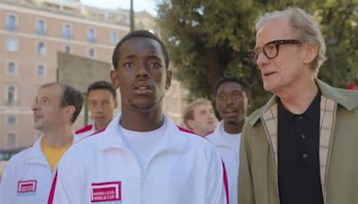 Movie Review: Bill Nighy, Michael Ward shine in Netflix’s Homeless World Cup crowd-pleaser