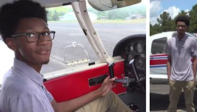 17-Year-Old Pilot is the Youngest Black Person Ever to Earn His Private License in NC