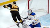 Bruins rout Sabres 7-1, become fastest team to 100 points