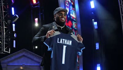 NFL Draft: What Titans Coach Brian Callahan and GM Ran Carthon Say About First-Round Pick JC Latham