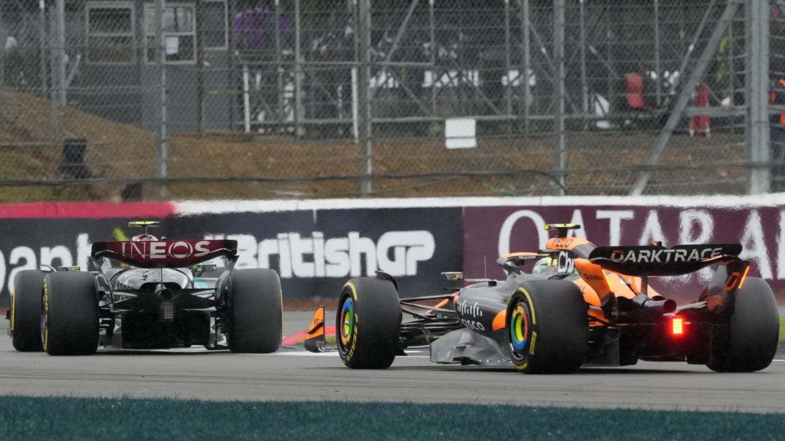 Hamilton holds off Verstappen's late charge for thrilling Formula 1 win at British GP