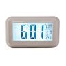 Displays time digitally May have additional features such as snooze button, radio, or USB charging port Often powered by batteries or AC adapter