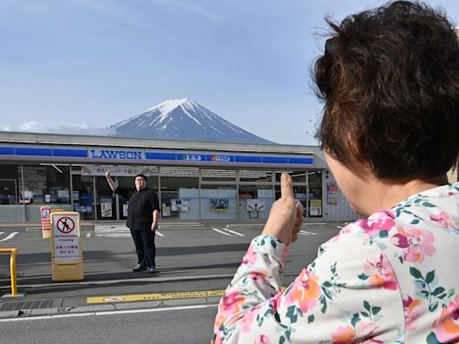 Japón: impiden tomar fotos del emblemático panorama del monte Fuji