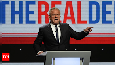 'The Real Debate': Independent candidates Robert F Kennedy Jr holds debate by himself after CNN snub - Times of India