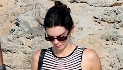 Kendall Jenner shows off her toned figure in Formentera