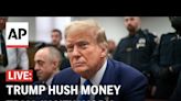 Trump hush money trial live updates: Judge holds Trump in contempt of court