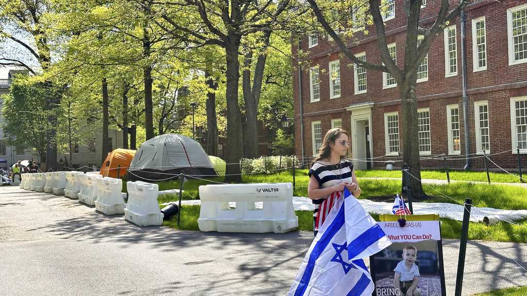 Harvard students end protest as university agrees to discuss Middle East conflict
