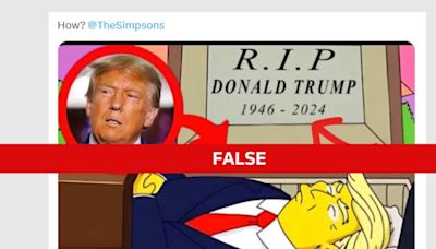 Fact Check: False ‘Simpsons’ prediction resurfaces after Trump shooting