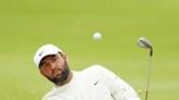 ...Scheffler will play alongside reigning US Open champion Wyndham Clark and reigning British Open champion Brian Harman in the first two rounds of the 106th PGA Championship