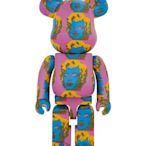 【日貨代購CITY】 BE@RBRICK Andy Warhol 安迪沃荷 瑪麗蓮夢露 2 庫柏力克 1000％ 現貨