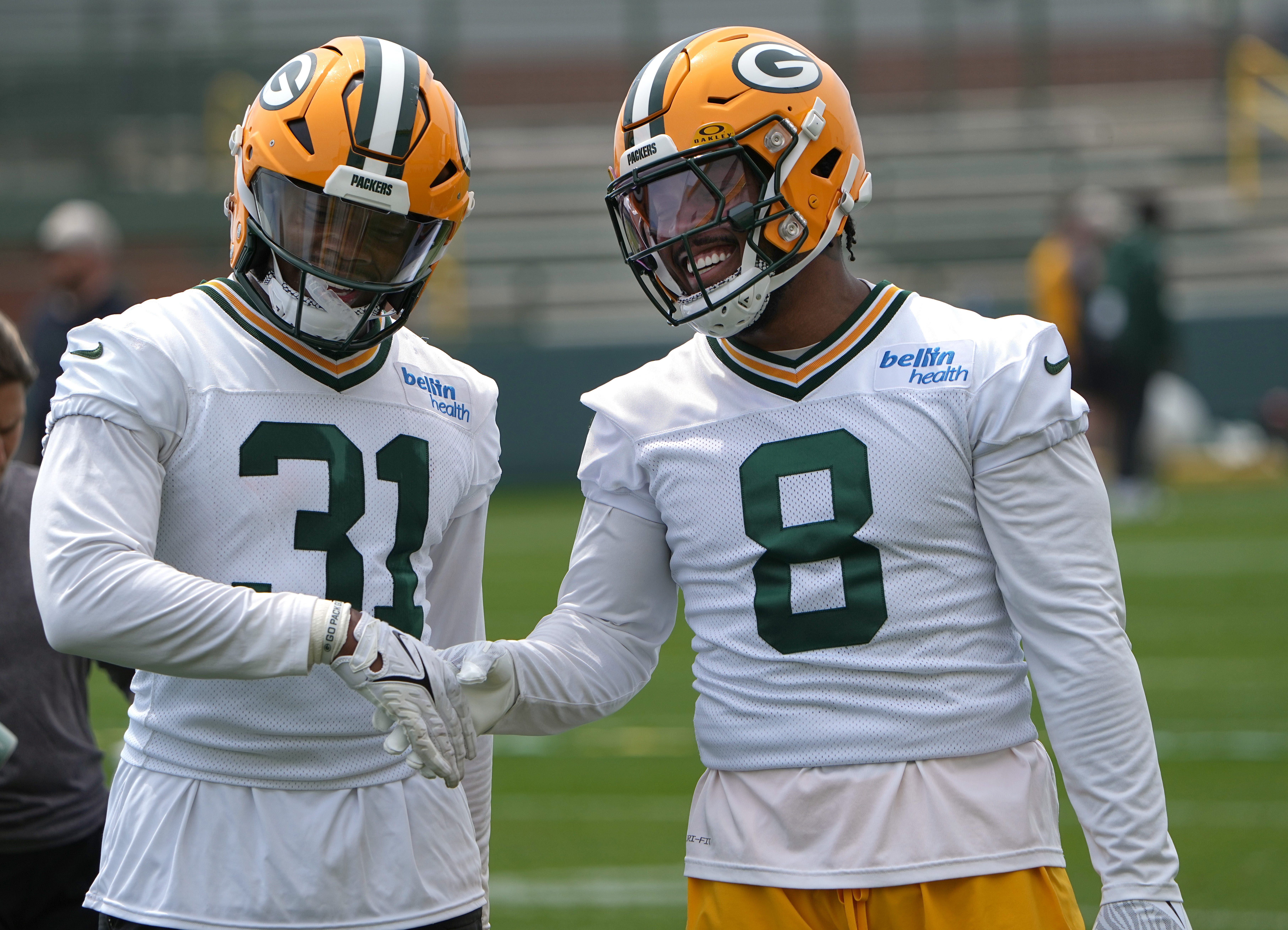 Packers running backs Emanuel Wilson and Jarveon Howard discuss the leap from HBCUs to the NFL