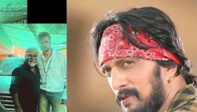 South Actor Mithra Transforms Into A Fierce Villain Look For Kichcha Sudeep's Max - News18