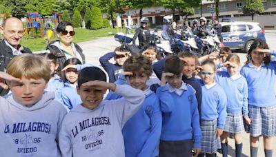 Proteger, servir y dibujar, así fue el certamen infantil de pintura de la Policía Nacional