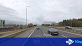 Motorway lane restricted following crash near Glasgow Airport