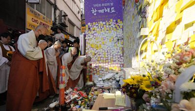 梨泰院踩踏釀159死 韓國會今通過法案授權重新調查