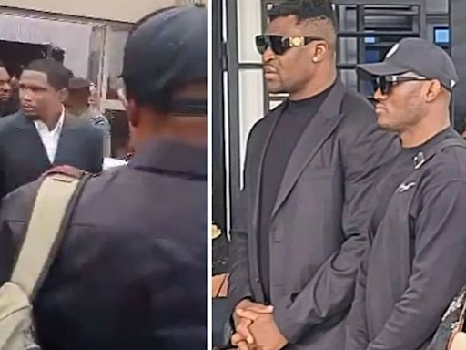 Francis Ngannou lays tragic 15-month-old son to rest at funeral