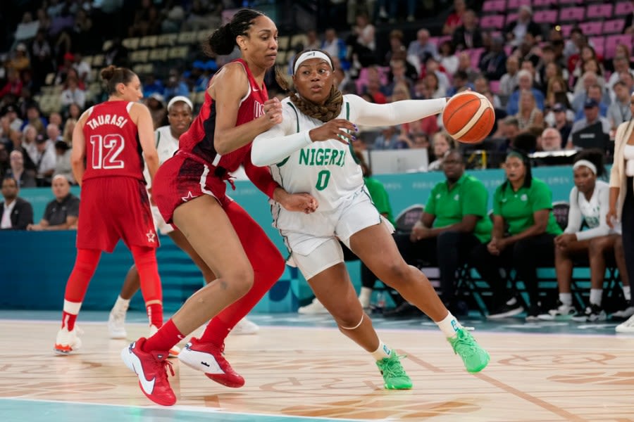 US routs Nigeria 88-74 to reach Olympic women’s hoops semifinals