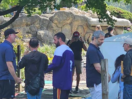 Adam Sandler, Judd Apatow Spotted Filming 'Happy Gilmore 2' At Hackettstown Golf Course