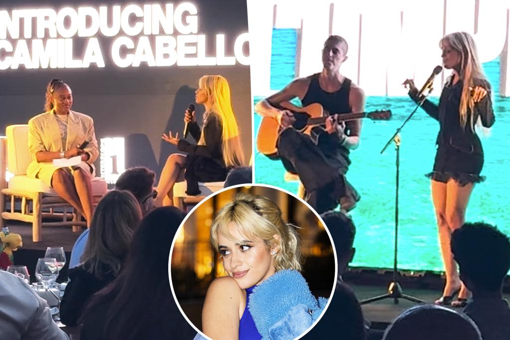 Camila Cabello reveals the inspiration behind her shocking blond hair transformation