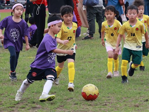 南投幼兒足球錦標賽盛況空前 展現推廣成效