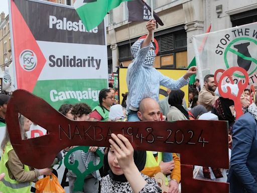 Nuevas manifestaciones propalestinas en Londres, París y Berlín