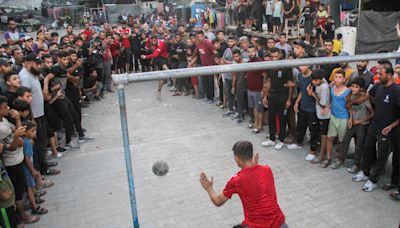 As Paris Olympics kick off, Gazans seek refuge in soccer