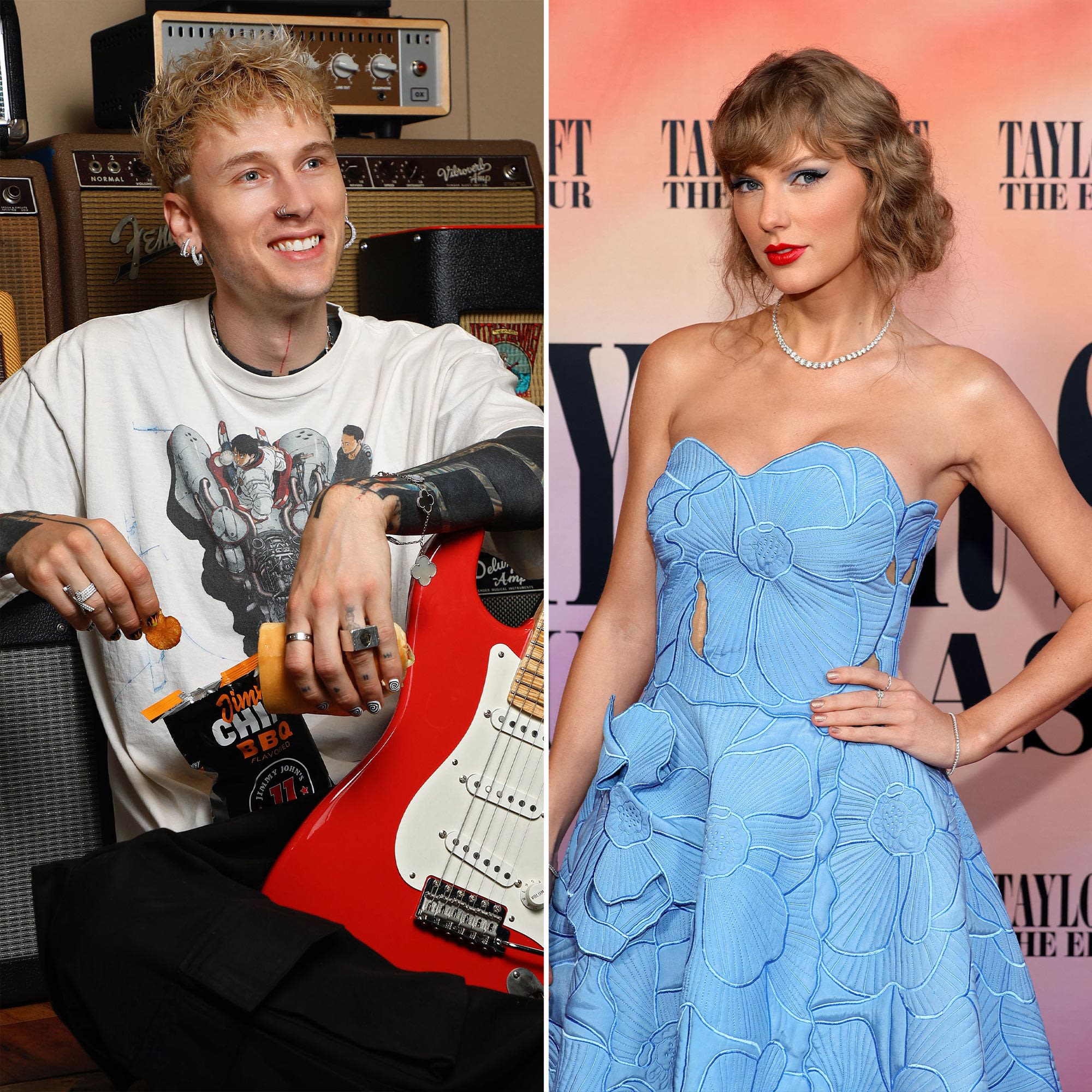 Machine Gun Kelly Is Dared to Say ‘3 Mean Things’ About Taylor Swift