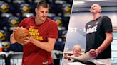 Nikola Jokić shows emotion, after all. Watch this sweet moment with his daughter after winning 3rd MVP