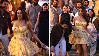 ...romance in Italy walking hand-in-hand with boyfriend Shikhar Pahariya at Anant Ambani-Radhika Merchant’s pre-wedding bash : Bollywood News - Bollywood Hungama