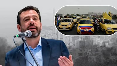 Carlos Fernando Galán reveló pena que pagarían los taxistas inmersos en bloqueos: “No va a haber diálogo”