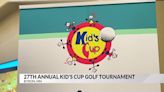 Golfers out on the course for 27th Annual Kid's Cup Golf Tournament