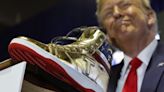 Trump brags about new 'Crypto President' sneakers