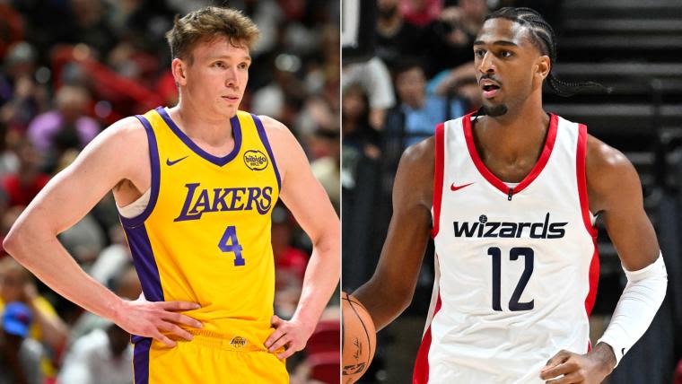 NBA Summer League takeaways: Lakers' Dalton Knecht, Wizards' Alex Sarr headline the good and bad from Las Vegas | Sporting News