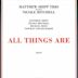 All Things Are