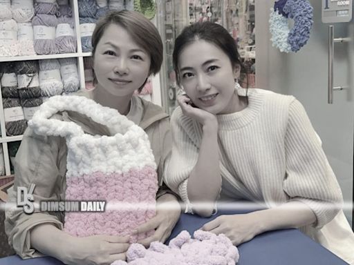 57-year-old former TVB actress Rain Lau explores weaving with Joseph Lau's wife